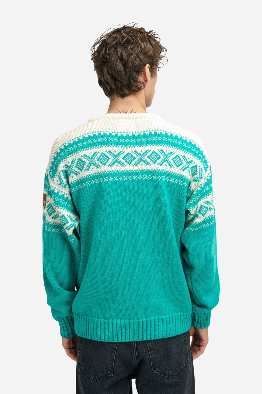 Dale of Norway - Cortina 1956 Unisex Sweater - Peacock