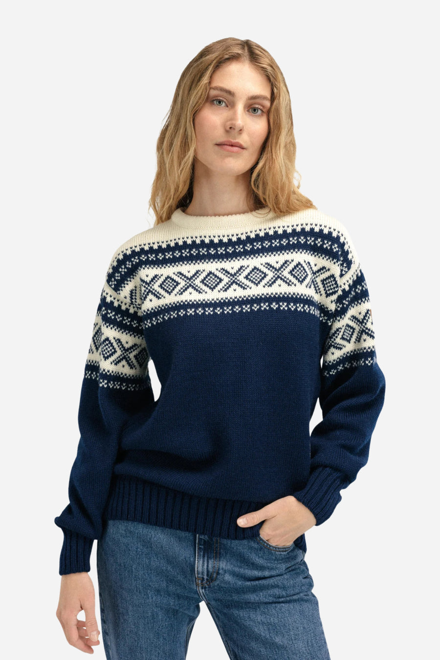 Dale of Norway - Cortina 1956 Unisex Sweater - Navy