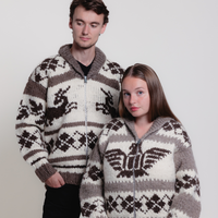 Cowichan Sweater - Deer