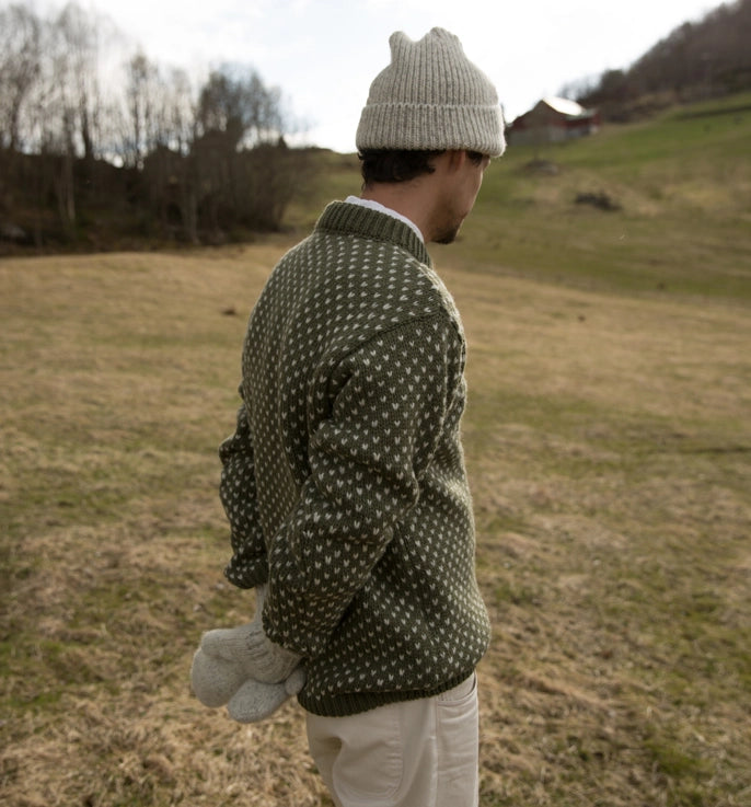 Devold - Nordsjo Sweater - Olive