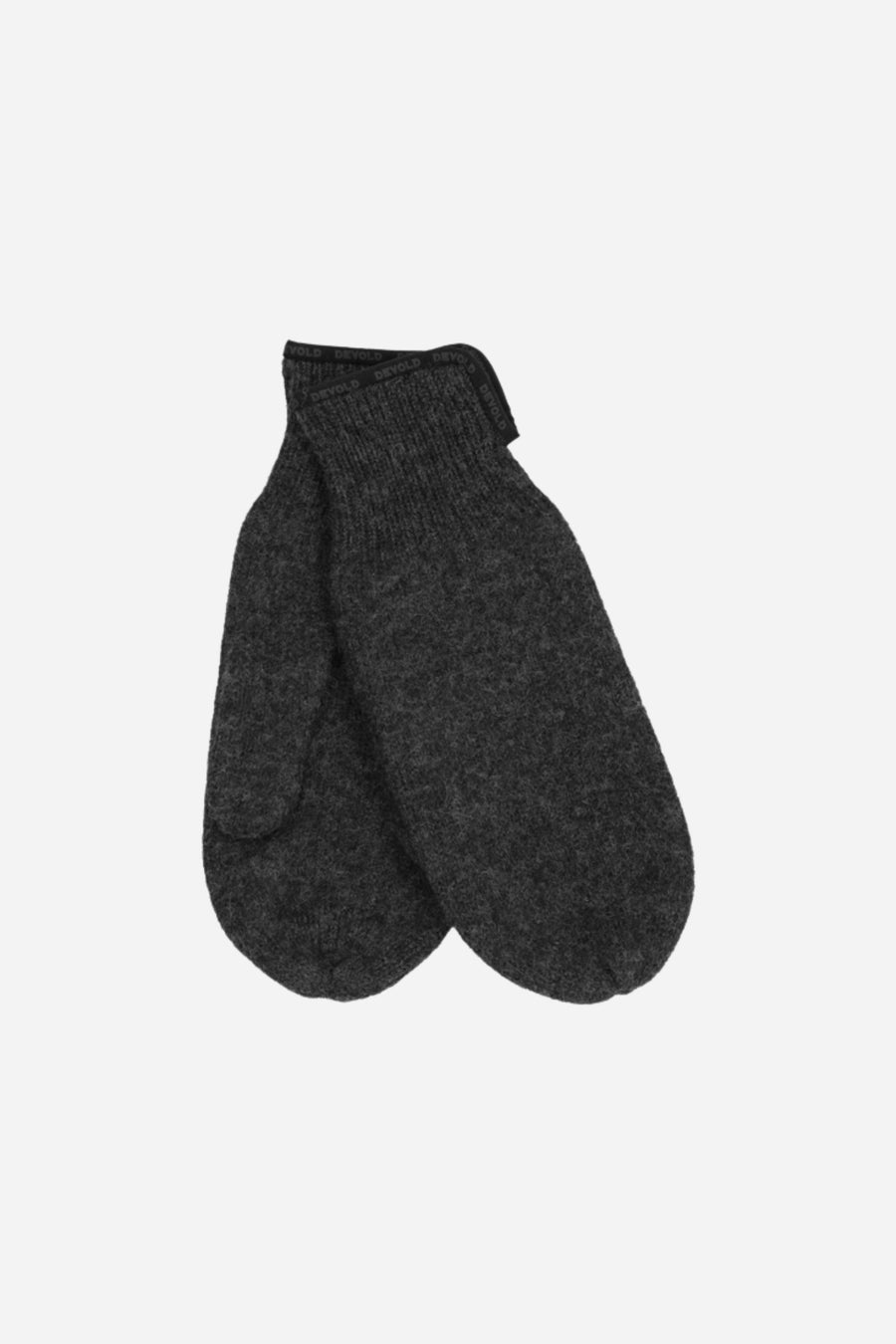 Devold - Wool Mittens - Anthracite