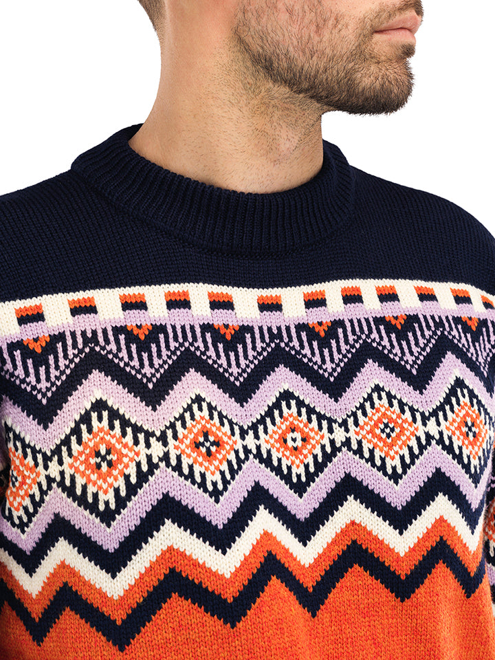 Dale of Norway - Randaberg Men's Sweater - Orange