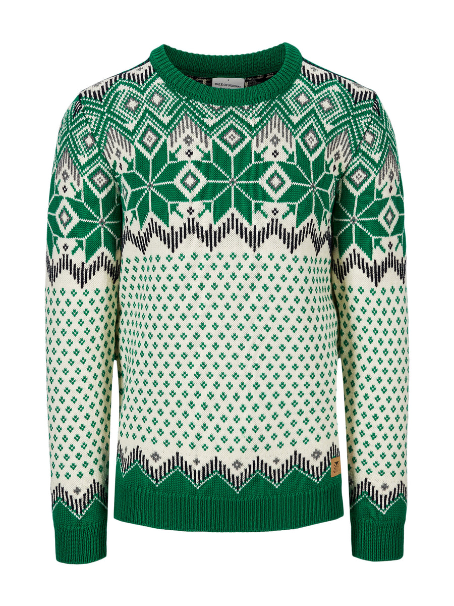 Dale of Norway - Vegard Men's Sweater - Bright Green