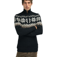 Dale of Norway - Myking Men's Sweater - Black/Brown