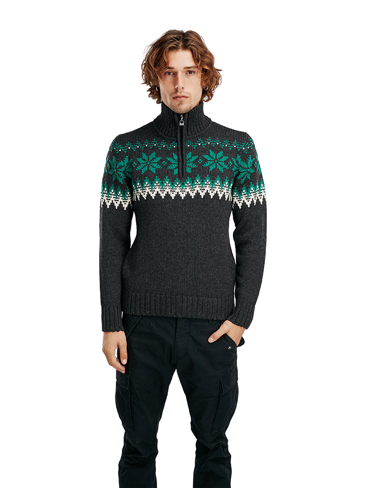 Dale of Norway - Myking Men's Sweater - Dark Grey