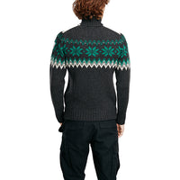 Dale of Norway - Myking Men's Sweater - Dark Grey from behind