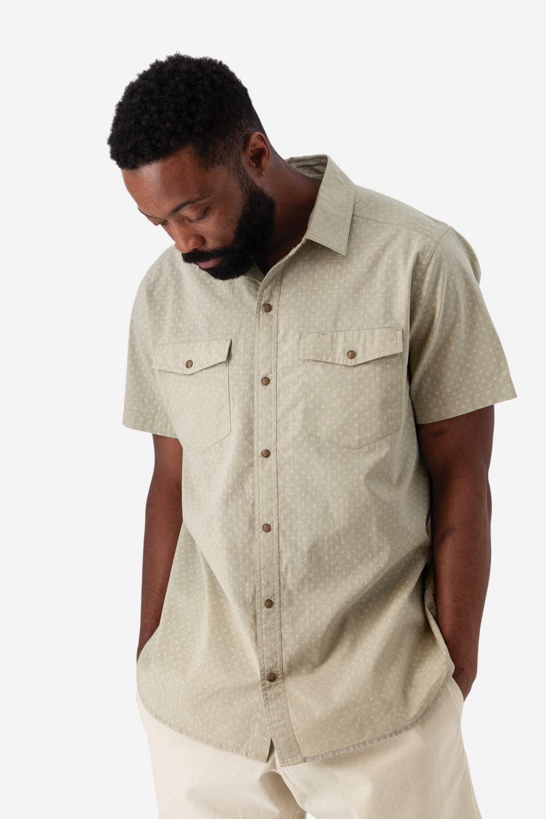 Men's Liam Shirt - Beige