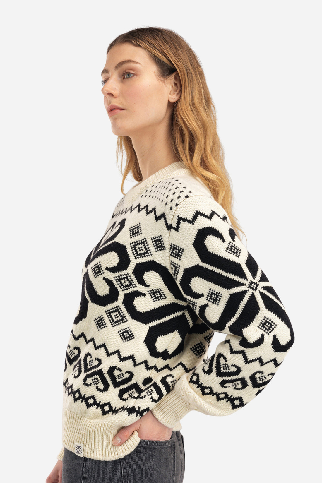 Dale of Norway - Falkeberg Feminine Sweater - Off-White