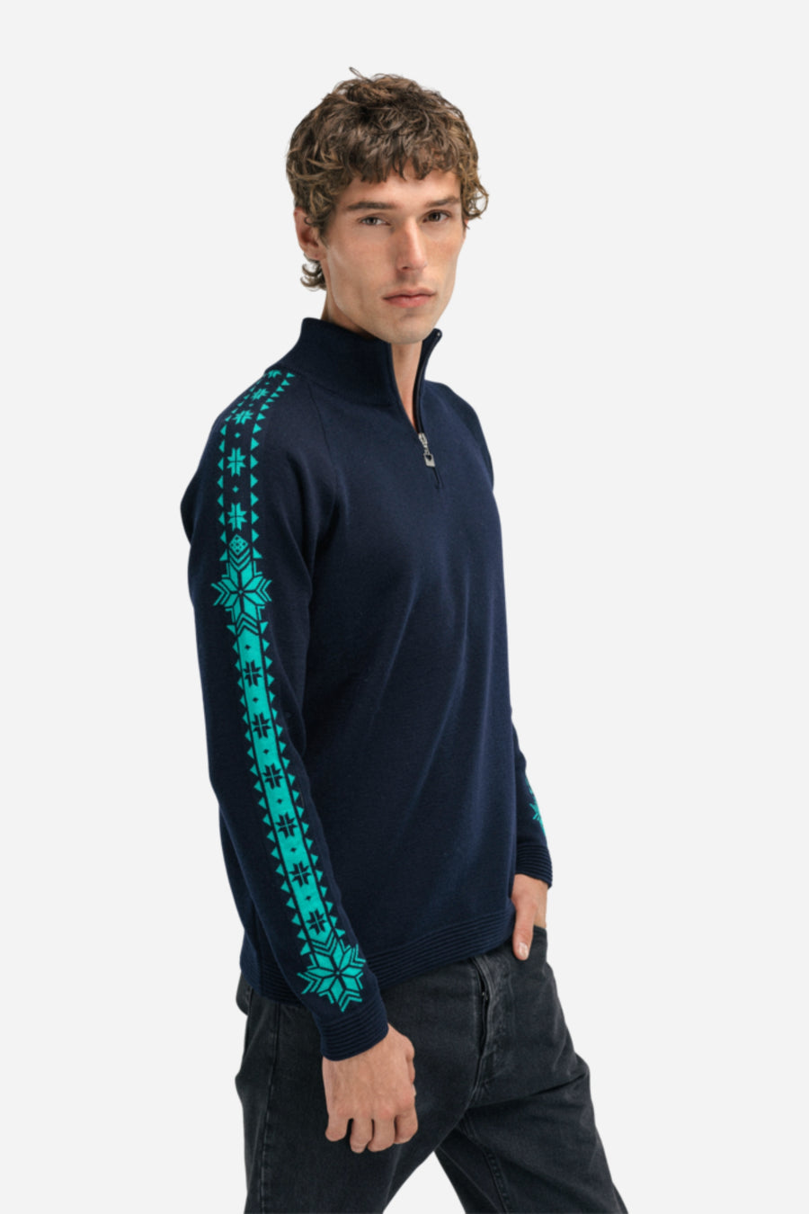 Dale of Norway - Geilo Men's Sweater - Marine