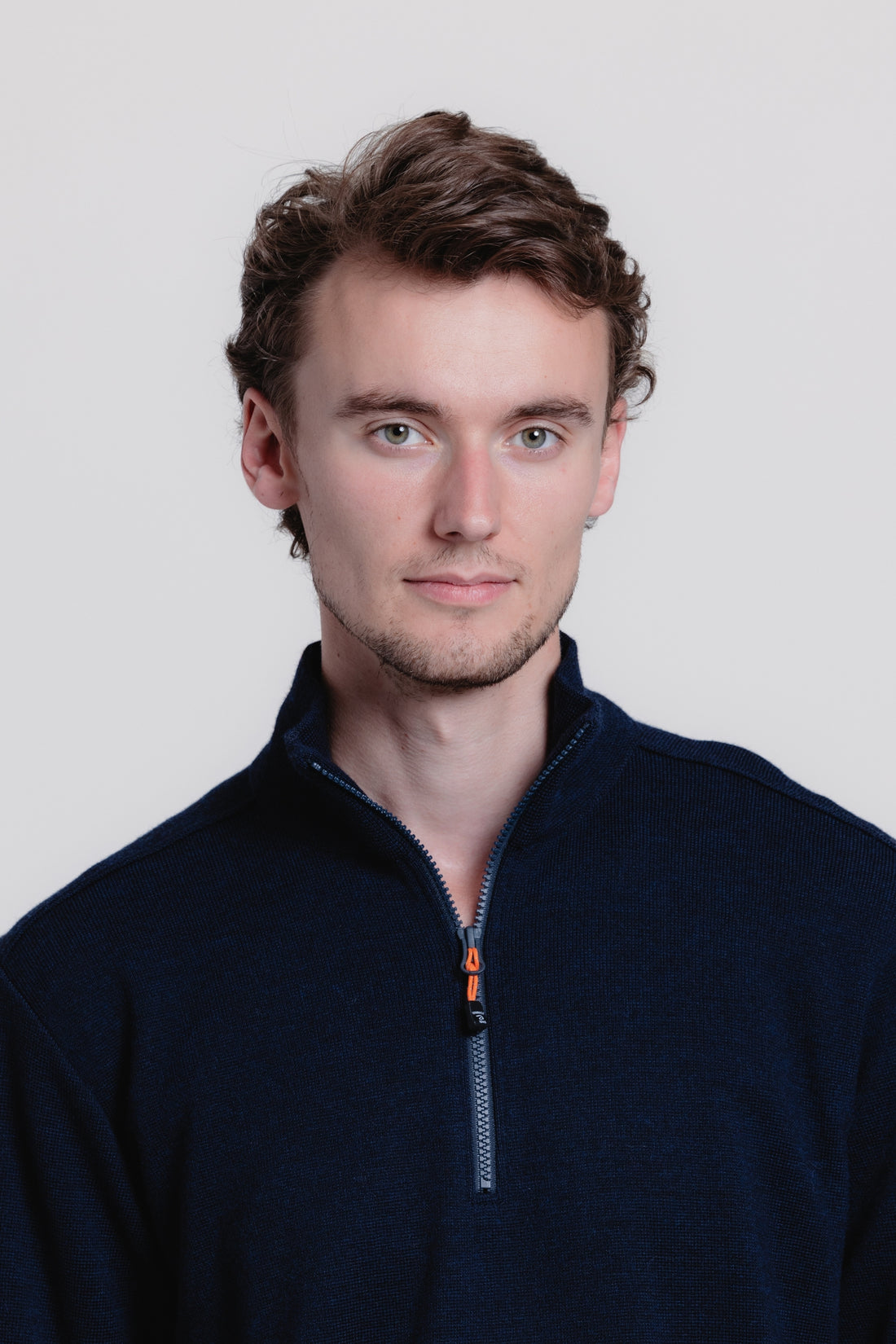 Ivanhoe - Hadar Half Zip - Navy