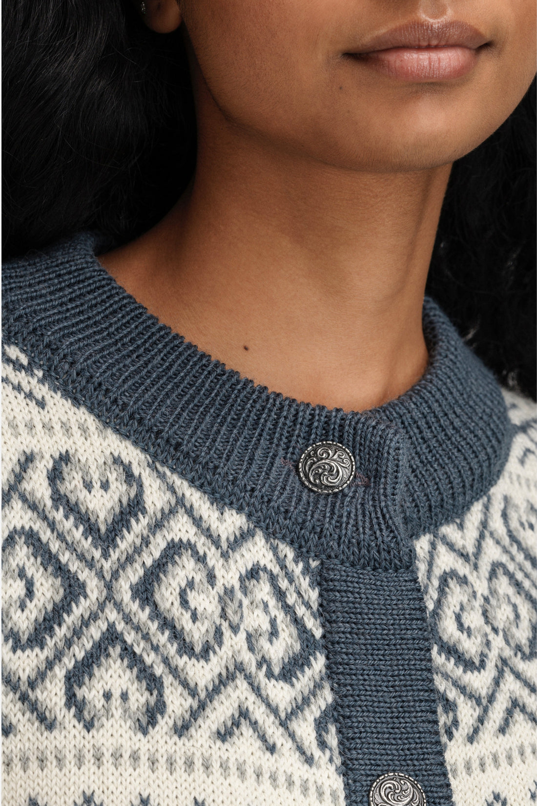 Dale of Norway - Hannah Cardigan - Steel