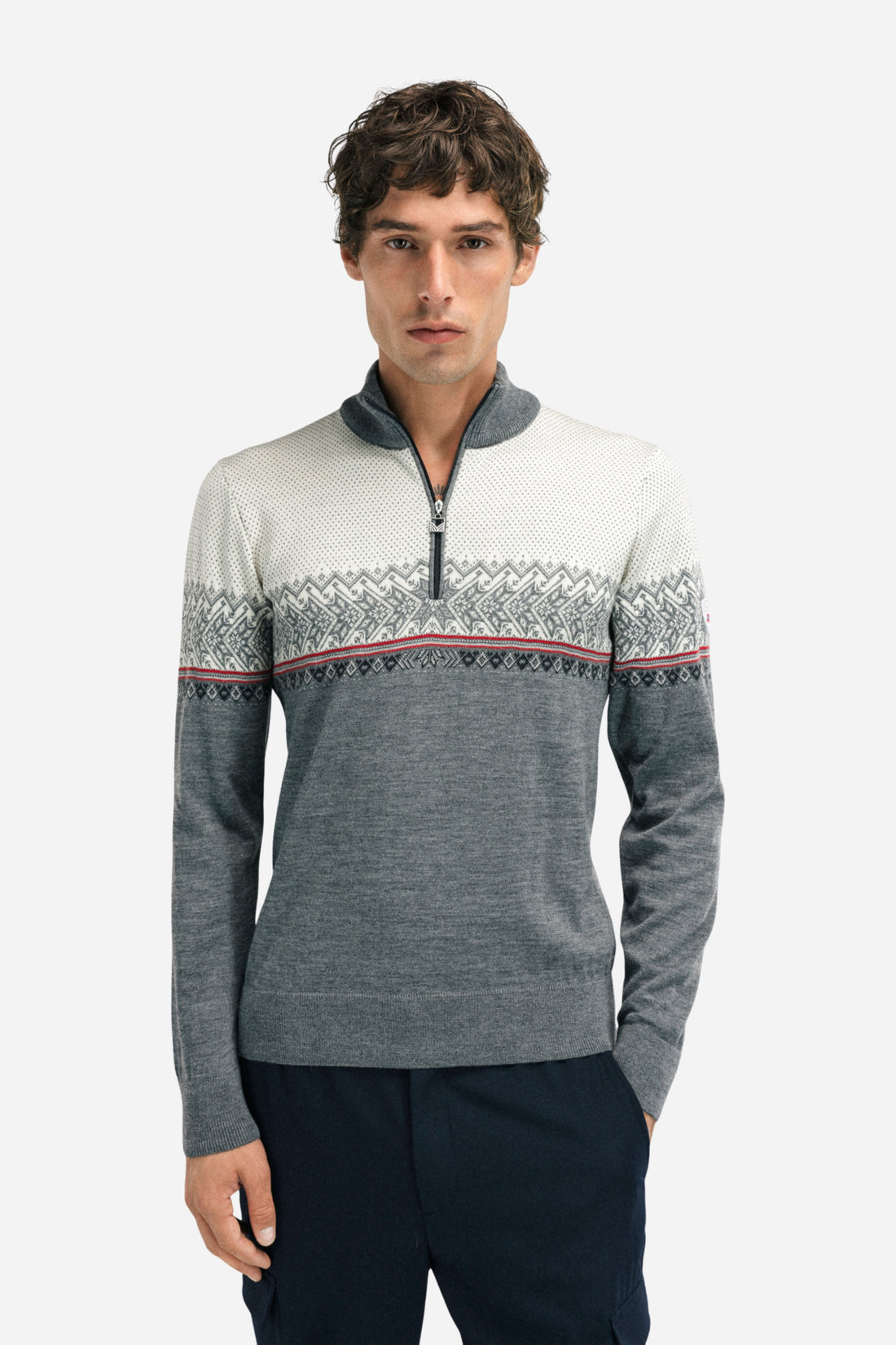 Dale of Norway - Hovden Men's Sweater - Smoke