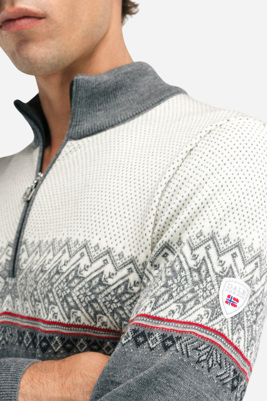 Dale of Norway - Hovden Men's Sweater - Smoke