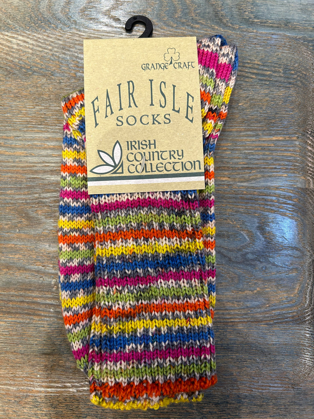 Irish - Fair Isles Socks