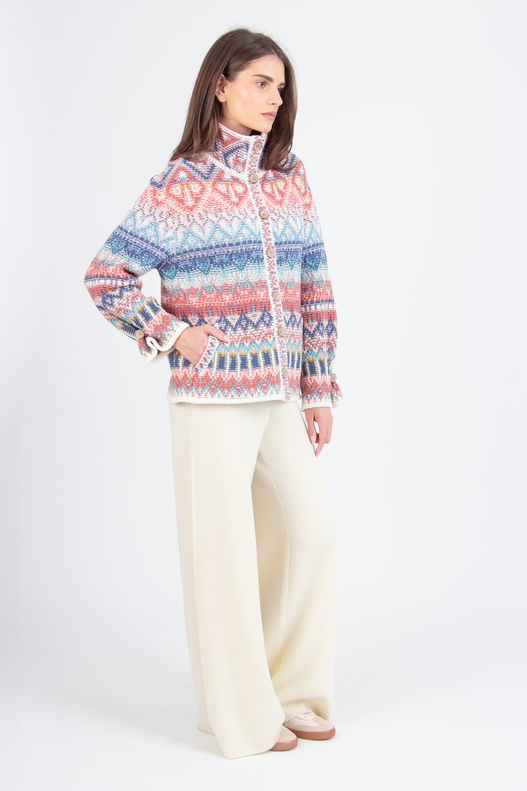 IVKO - Rollneck Jacket - Off-White