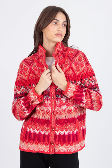 IVKO - Rollneck Jacket - Coral