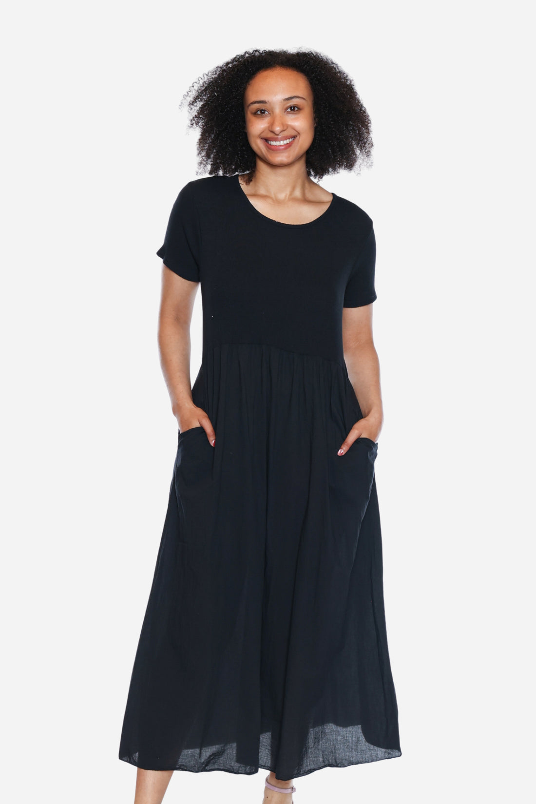 T-Shirt Dress - Black