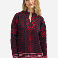 Dale of Norway - Leknes Women's Sweater - Redrose