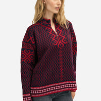 Dale of Norway - Leknes Women's Sweater - Redrose