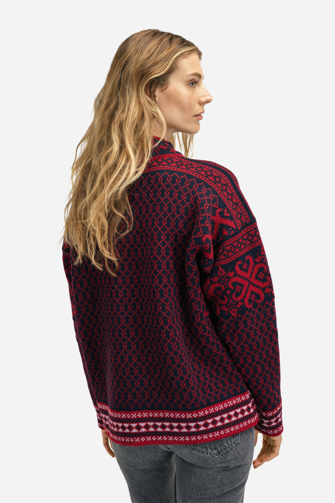 Dale of Norway - Leknes Women's Sweater - Redrose