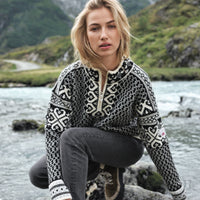 Dale of Norway - Leknes Women's Sweater - Offwhite Metal
