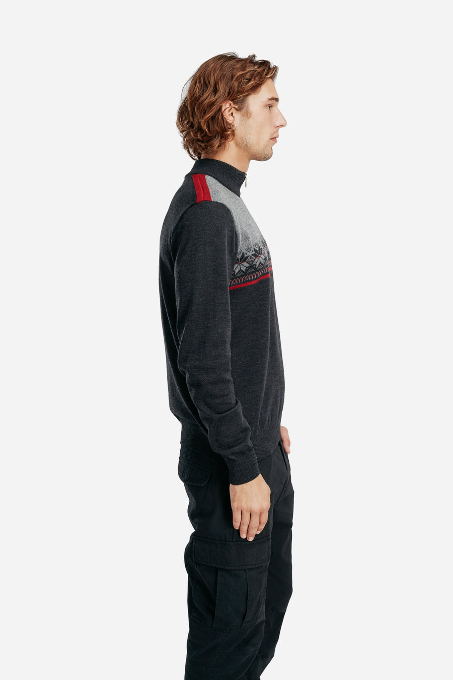 Dale of Norway - Liberg Men's Sweater - Dark Charcoal