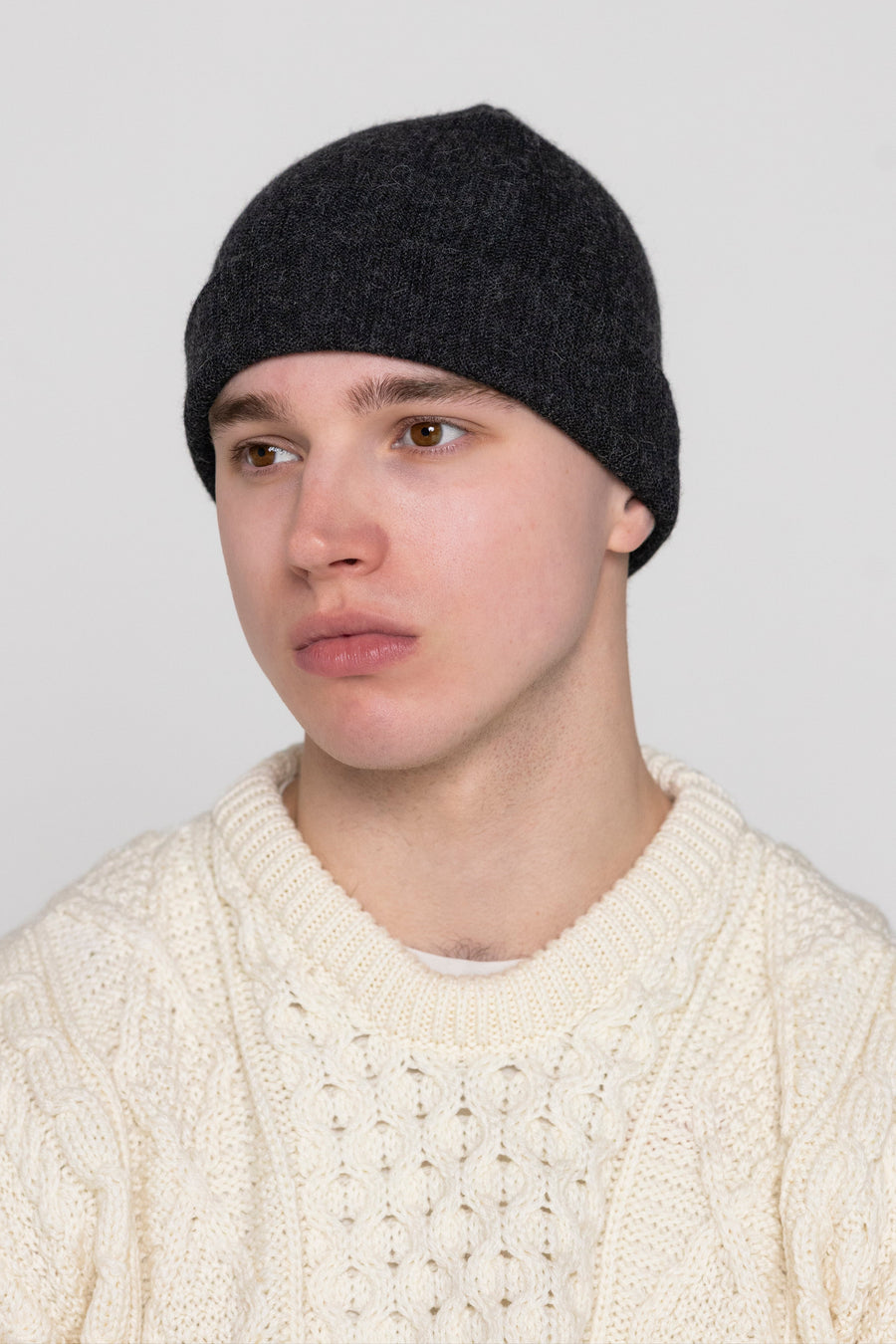 Lin Beanie - Charcoal