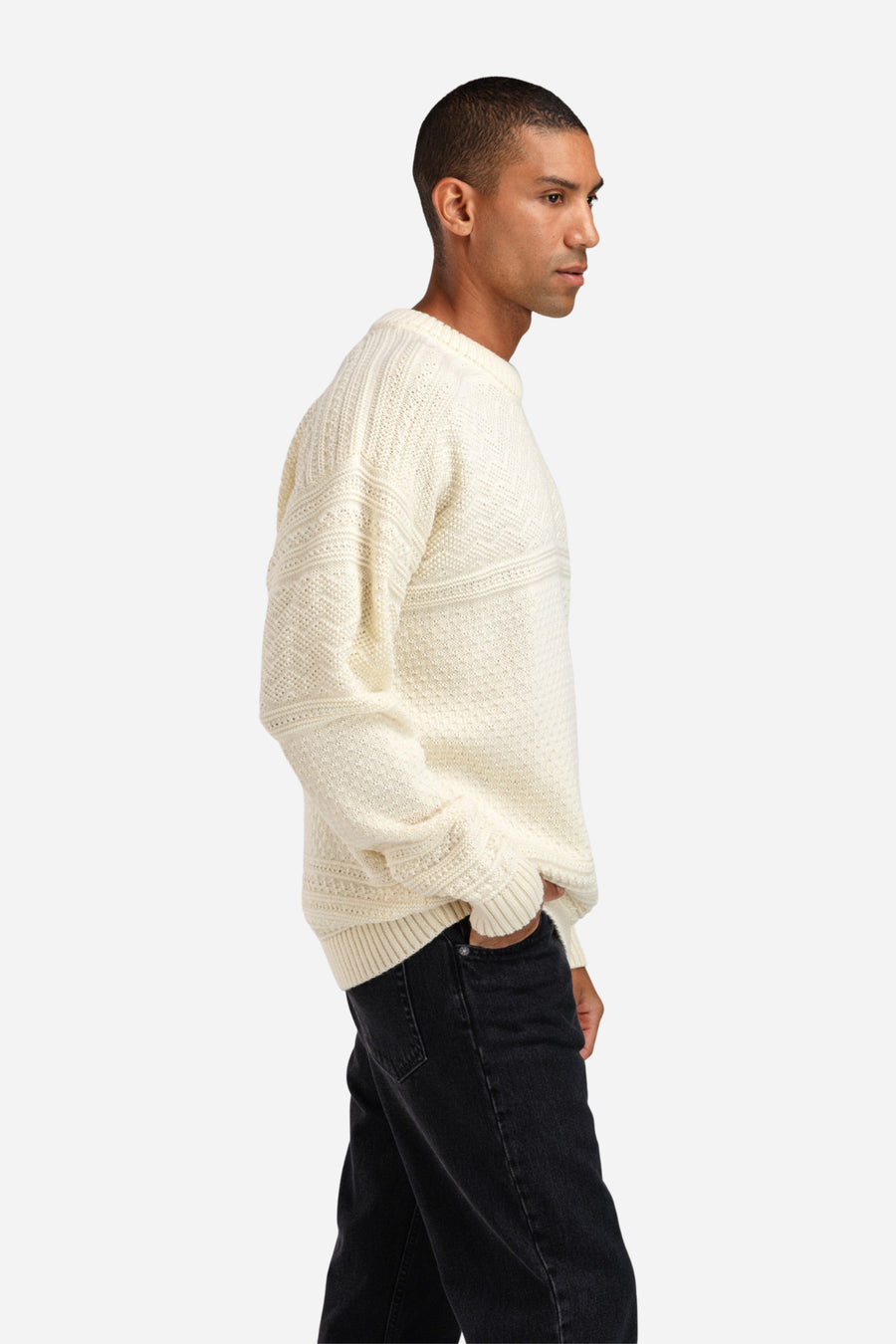 Dale of Norway - Lusa Men's Sweater - White