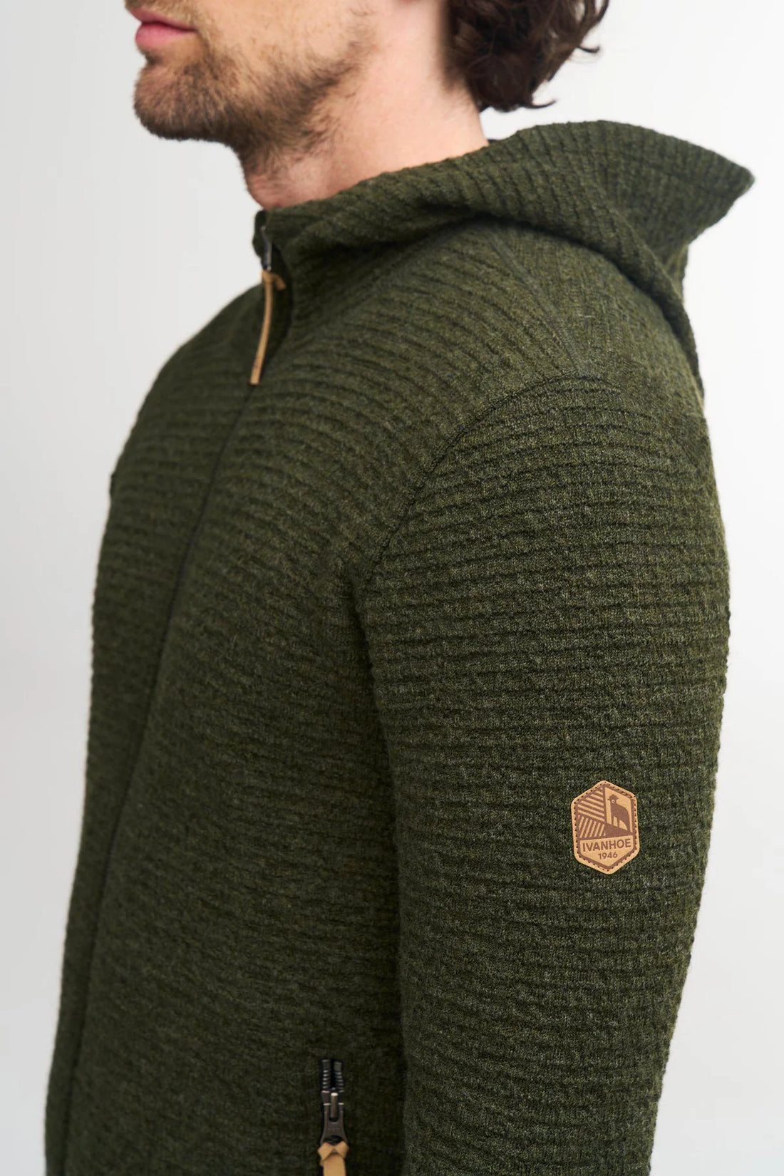 Ivanhoe - Morel Hood Men's - Loden Green