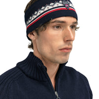 Dale of Norway - Moritz Unisex Headband - Navy/Raspberry