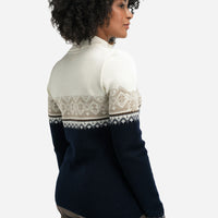 Dale of Norway - Moritz Women's Sweater - Navy & Beige