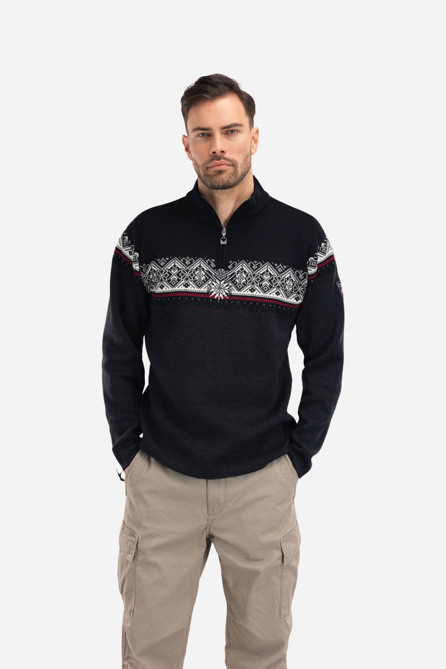 Dale of Norway - Moritz Men's Sweater - Dark Charcoal