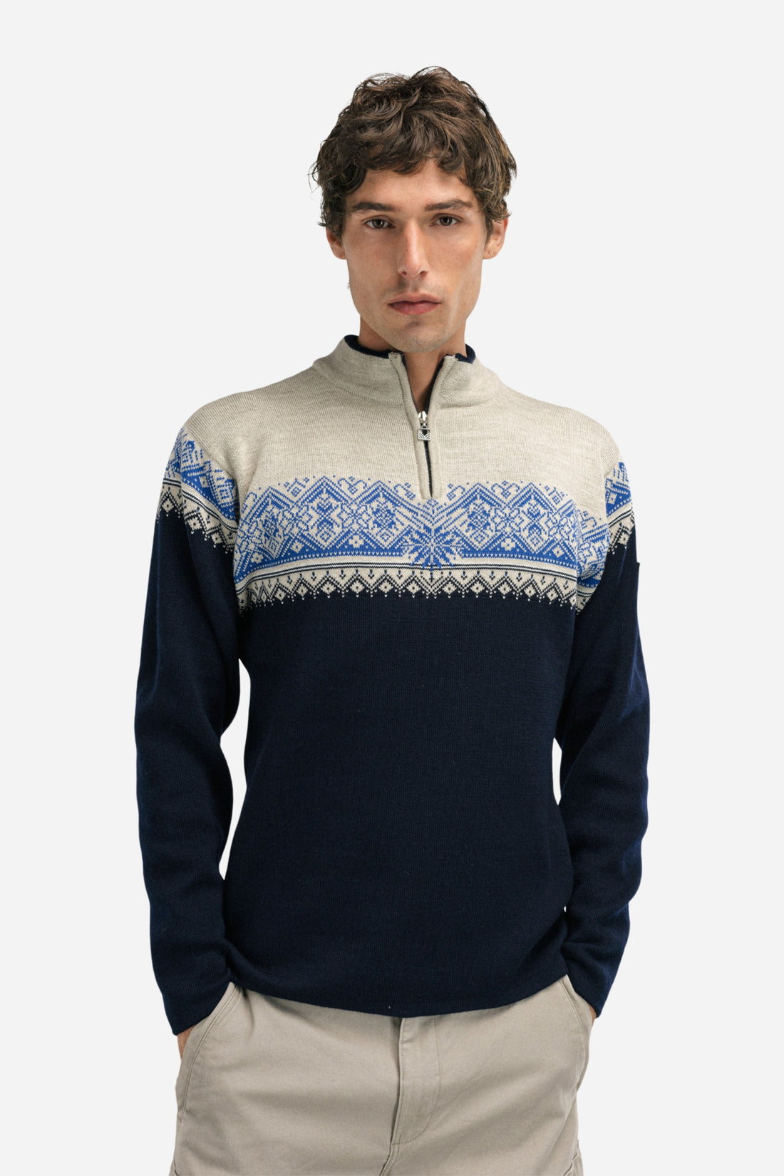 Dale of Norway - Moritz Men's Sweater - Marine