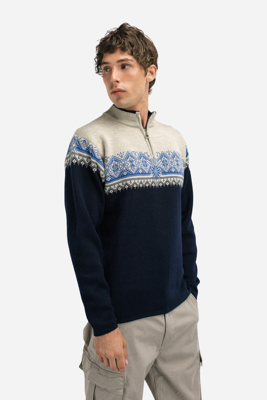 Dale of Norway - Moritz Men's Sweater - Marine