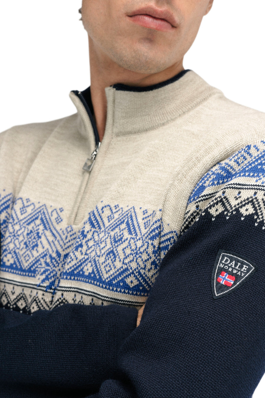 Dale of Norway - Moritz Men's Sweater - Marine