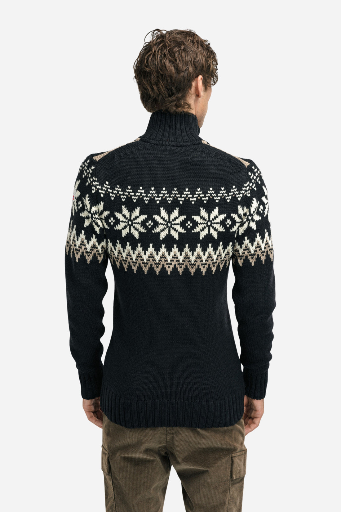 Dale of Norway - Myking Men's Sweater - Black & Brown