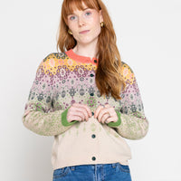 Ornament Cardigan - Off-White