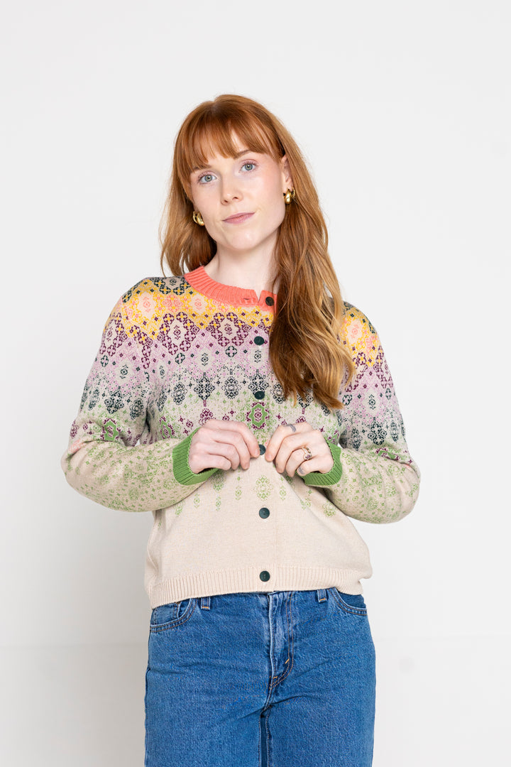 Ornament Cardigan - Off-White