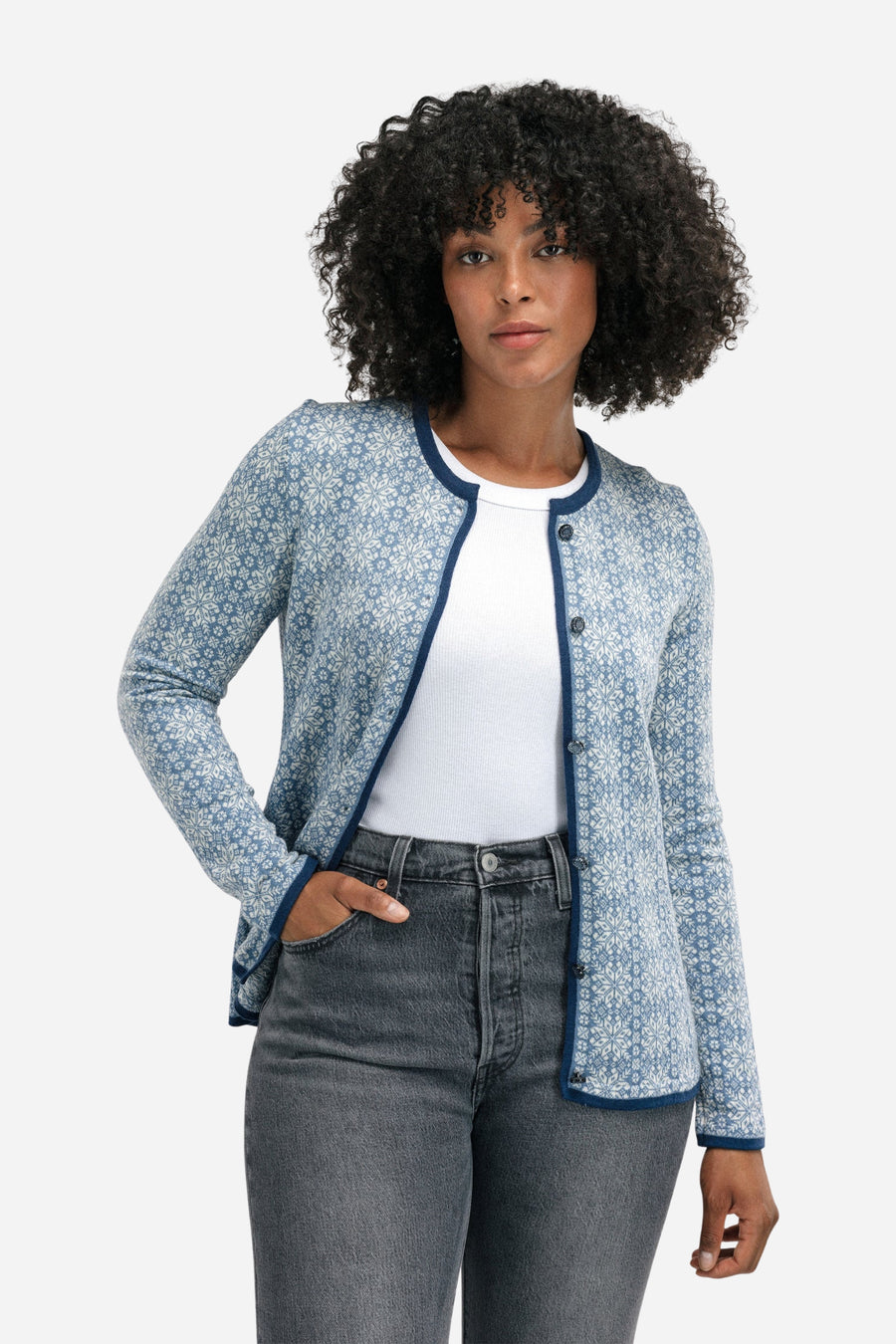 Dale of Norway - Othelie Feminine Jacket - Blueshadow