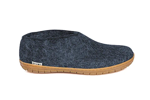 Glerups Unisex Shoe - Rubber Sole - Denim