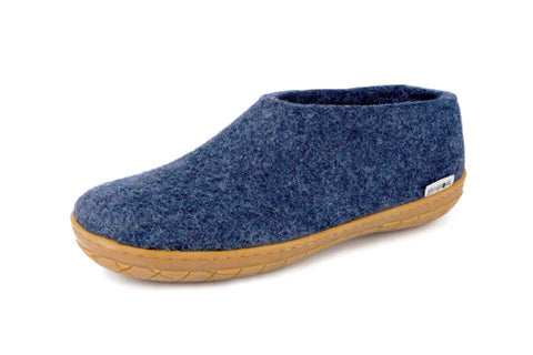 Glerups Unisex Shoe - Rubber Sole - Denim