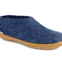 Glerups Unisex Shoe - Rubber Sole - Denim