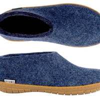 Glerups Unisex Shoe - Rubber Sole - Denim