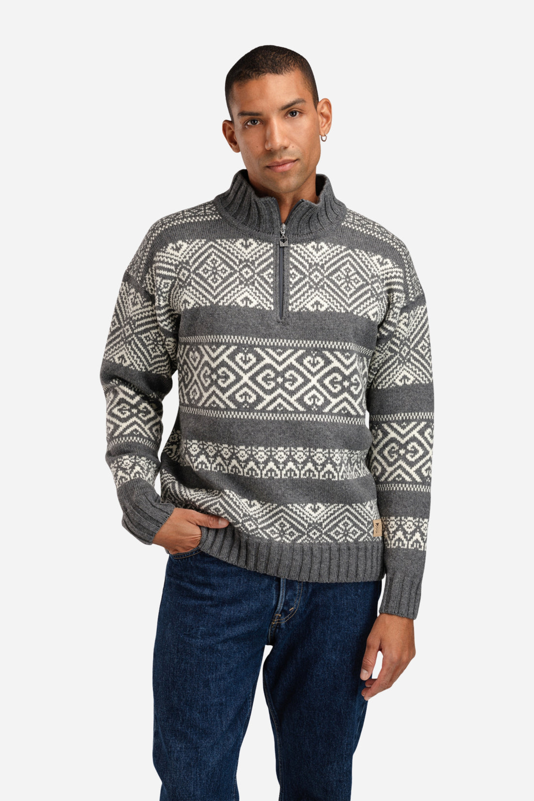Dale of Norway - Rasletind Men's Sweater - Charcoal