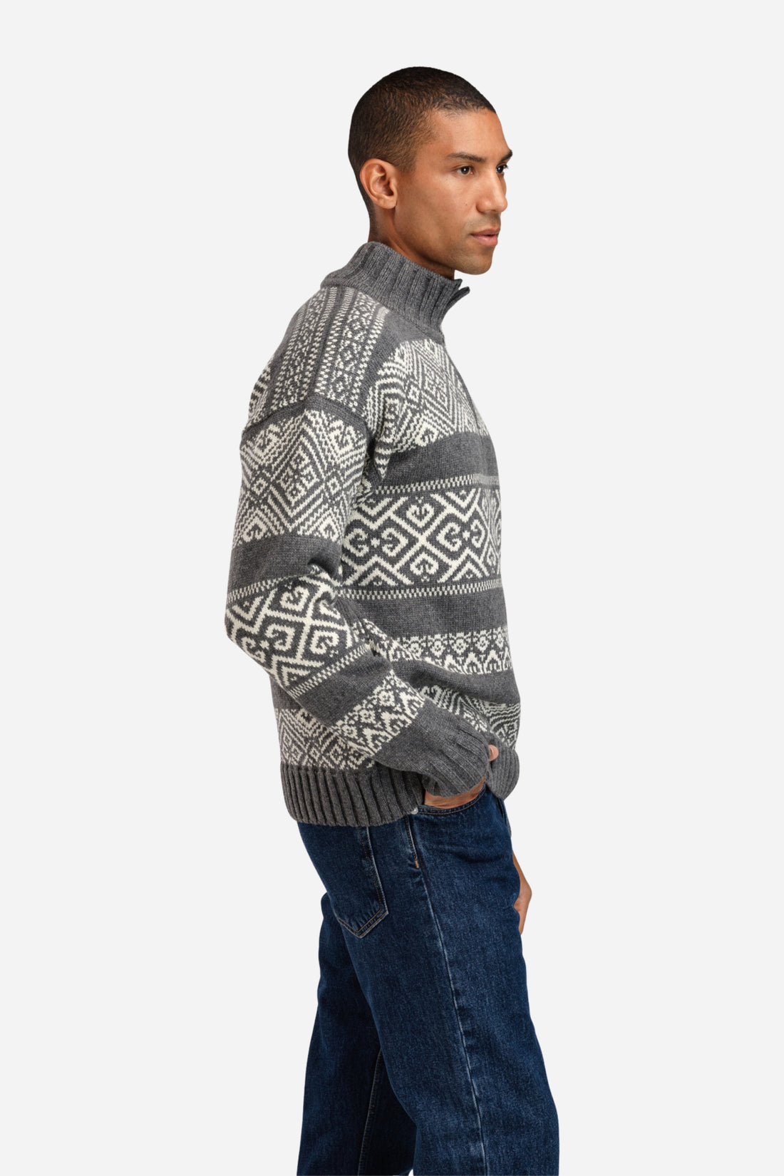 Dale of Norway - Rasletind Men's Sweater - Charcoal