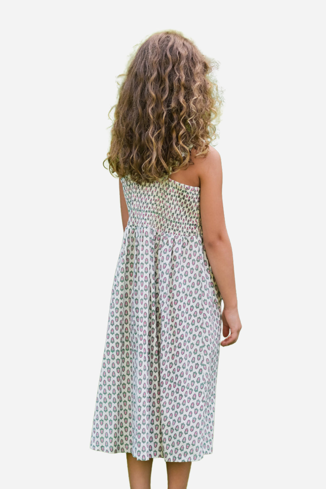 San Remo Children's Dress - White
