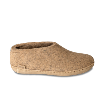 Glerups Unisex Shoe - Leather Soled - Sand