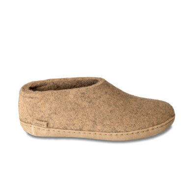 Glerups Unisex Shoe - Leather Soled - Sand