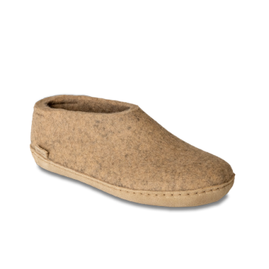 Glerups Unisex Shoe - Leather Soled - Sand