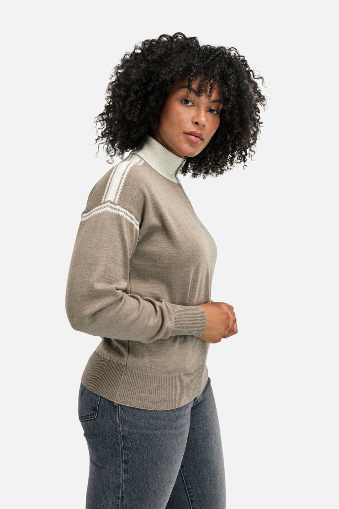 Dale of Norway - Sandvik Feminine Sweater - Brown